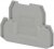 3044676, D-UTT 2.5/4 Series End Cover for Use with DIN Rail Terminal Blocks 3044676, D-UTT 2.5/4 Series End Cover for Use with DIN Rail Terminal Blocks