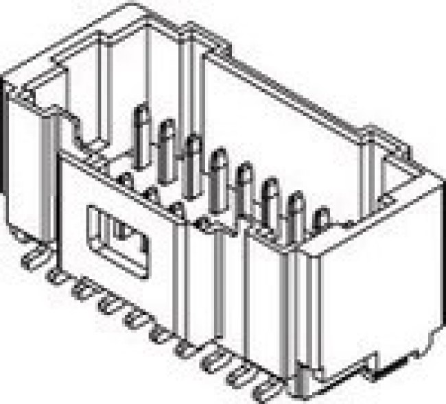 5011902027, Conn Shrouded Header (4 Sides) HDR 20 POS 1mm Solder ST SMD Pico-Clasp T/R