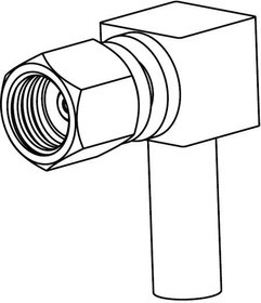 903-288P-52A, Conn SMC 0Hz to 10GHz 50Ohm Solder RA Cable Mount PL Gold