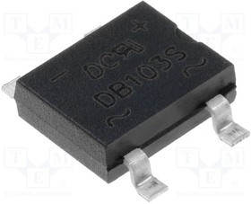 DB103S, Диодный мост SMD 1A 200V, DB-1MS