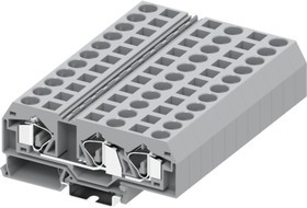 210923, Клемма CAGE CLAMP на DIN рейку серии 210, 2*2 конт., син.