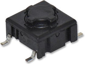 5ESH935, Тактильная кнопка, Multimec 5E, Top Actuated, SMD (Поверхностный Монтаж), Plunger for Cap, 350 гс