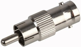 RW1-041, Переходник разъема, RCA / Phono, 2 вывод(-ов), Штекер, BNC Коаксиальный, 2 вывод(-ов), Гнездо