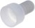 328730, Closed End Splice Connector, Clear, Insulated, Tin 22 10 AWG
