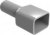 AT12S-BT, Automotive Connectors Boot (Backshell) 12-way Plug, Grey
