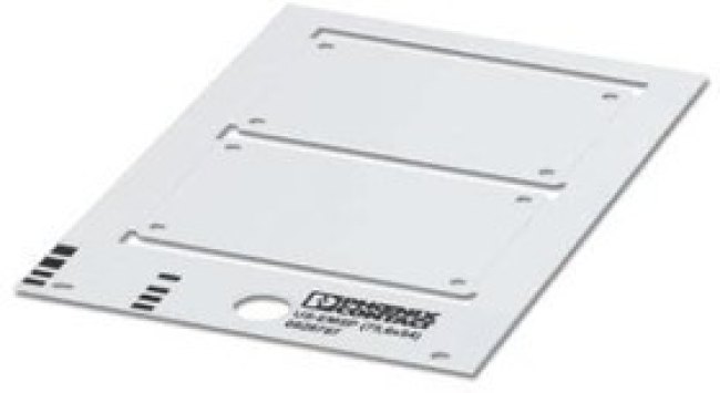 0828929, Terminal Block Tools &amp; Accessories US-EMSP(75,6 x 54)YE