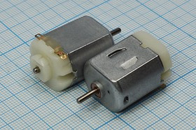 Двигатель постоянного тока 1.5В, левый, 9100 оборотов\мин , 20x30m38мм; Q-7958 V двиг 1,5В\0,20А\лев\9100\ 20x30m38\FA-130RA-2270