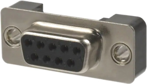 191-009-223R001, D-Sub Standard Connectors 9P Fem Press Fit .125" dia. hole