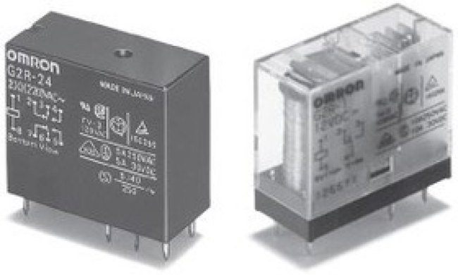 G2R-1A-T-AC24, General Purpose Relays 24VAC SPST-NO Upper mt bracket QC
