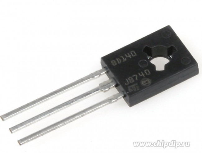 BD140, Bipolar Transistors - BJT PNP Audio Amplfier