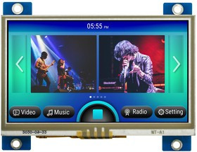 MDT0430GIHR-HDMI, LCD TFT MODULE, 4.3", 700CD/M2, 480X272P