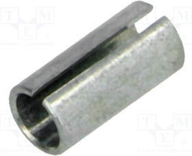 GA6640.1431, Adapter; nickel plated steel; Oshaft: 3mm; silver; Shaft: smooth