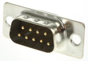 9 Way Through Hole D-sub Connector Plug, 2.77mm Pitch 9 Way Through Hole D-sub Connector Plug, 2.77mm Pitch