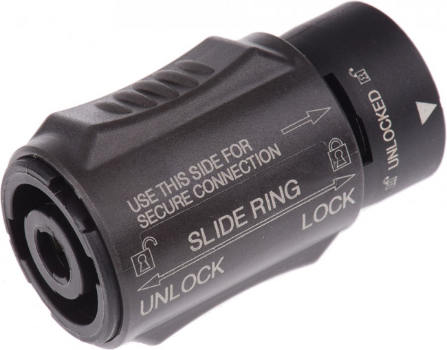 Neutrik NL4MMX адаптер-переходник с фиксатором, 4-контактный Speakon «папа» NL4M - 4-контактный Speakon «папа» NL4M Neutrik NL4MMX адаптер-переходник с фиксатором, 4-контактный Speakon «папа» NL4M - 4-контактный Speakon «папа» NL4M