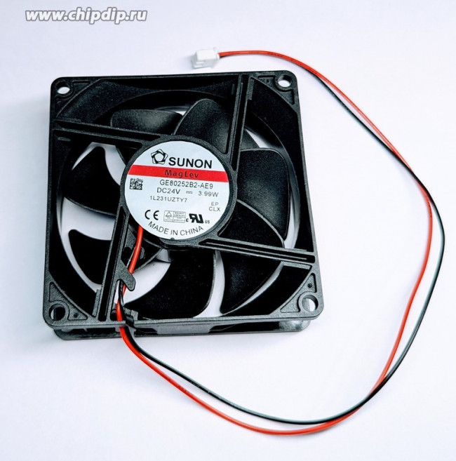 Вентилятор Sunon GE80252B2-AE9 DC 24V 3.99W 80x25 2pin