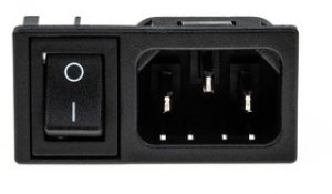 BZM27/Z0000/53B, Un-Filtered IEC Power Entry Module, IEC C14, General Purpose, 15 А, 250 В AC, 2-Pole Switch