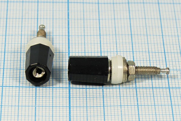 Клемма приборная, 30,8x8,8 d4, отверстие 1,0, ЗК0-4В