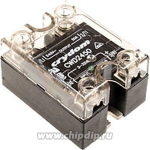 CWD2450, CW Series Solid State Relay, 50 A rms Load, Panel Mount, 280 V rms Load, 32 V Control