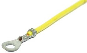 Клемма"O", d 4,3мм, 1L1,0x110, латунь, желтый