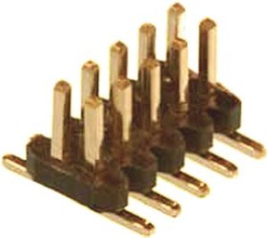 20021121-00006C4LF, Conn Unshrouded Header HDR 6 POS 1.27mm Solder ST SMD Automotive T/R