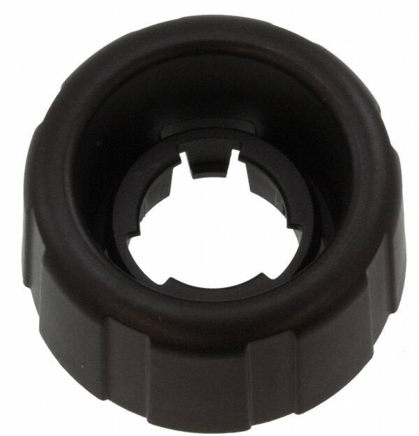 607703, Knobs &amp; Dials Knob Outer Blk 60C 7 in stripped Cable