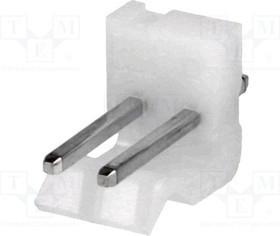 A3960WV-02P, Гнездо, провод-плата, "папа", 3,96мм, PIN: 2, THT, 250В, 7А, луженые