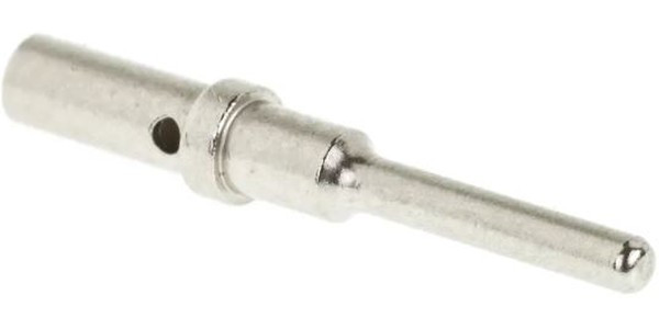 0460-202-16141, Контакт штырь 16-20AWG никелированный под зажим