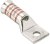 LCAF2-56-E, Terminals Copp Comp Lug 1 Hole #2 AWG