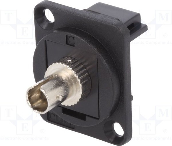 CP30218, Оптоволоконный адаптер, ST, ST, Гнездо, Гнездо, Прямой Переходник, FT