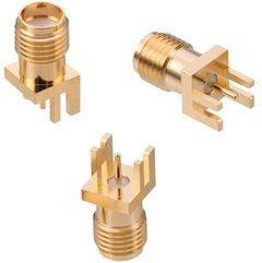 SMA socket 50 Ω, solder connection, straight, 60312202114508