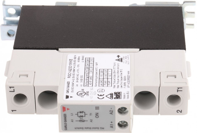 RGC1A23D15KKE, Реле: полупроводниковое, Uупр: 3-32ВDC, 20А, 24-240ВAC, -40-80°C RGC1A23D15KKE, Реле: полупроводниковое, Uупр: 3-32ВDC, 20А, 24-240ВAC, -40-80°C