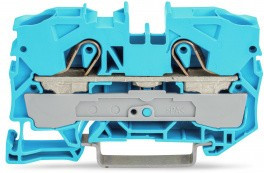 2016-1204, Terminal Block, Cage Clamp, 2 Poles, 800V, 90A, 0.52 ... 16mm², Blue