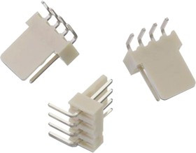 61900311021, WR-WTB Series Right Angle Through Hole Pin Header, 3 Contact(s), 2.54mm Pitch, 1 Row(s), Unshrouded