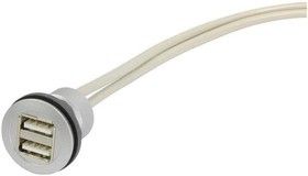 09454521952, USB Connectors Har-port 2x USB 2.0 A-A 1,5m cable