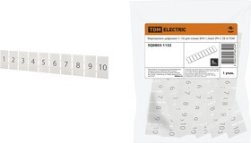 Маркировка цифровая (1-10) для клемм ЗНН-1,5мм2 (Ph-C ZB 4) TDM