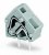 236-501, Клеммная колодка типа провод к плате, 7.62 мм, 1 вывод(-ов), 28 AWG, 12 AWG, 2.5 мм², Зажим