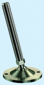 A200/009, M16 Stainless Steel Adjustable Foot, 1750kg Static Load Capacity 10° Tilt Angle