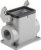 19302060291, Han HMC Heavy Duty Power Connector Housing, M25 x 1.5 Thread