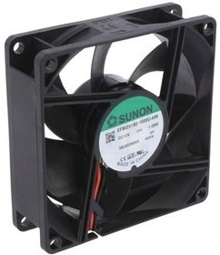 EF80251B2-1000U-A99, Вентилятор осевой, 12ВDC, 80x80x25мм, 62,86куб.м/ч, 30дБА