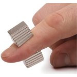 Неодимовый магнит-прямоугольник 15×8×2 мм (10 шт) Неодимовый магнит-прямоугольник 15×8×2 мм (10 шт)