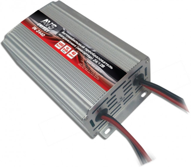 43899, Преобразователь напряжения (инвертор) 24-12V 40А AVS