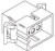 03-09-2062, STANDARD .093" Male Connector Housing, 5.03mm Pitch, 6 Way, 2 Row 03-09-2062, STANDARD .093" Male Connector Housing, 5.03mm Pitch, 6 Way, 2 Row