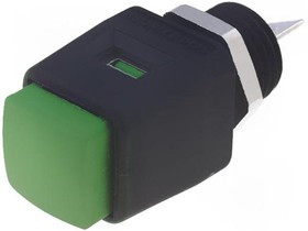 ESD498-GN, Зажим лабораторный, зеленый, 70ВDC, 16А, винтами, никель, полиамид ESD498-GN, Зажим лабораторный, зеленый, 70ВDC, 16А, винтами, никель, полиамид