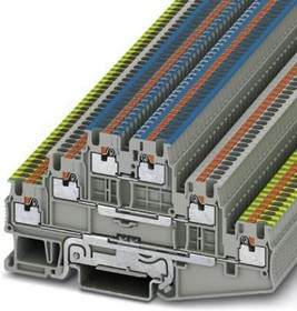 3213755, DIN Rail Terminal Blocks PT 1,5/S-PE/L/N 3213755, DIN Rail Terminal Blocks PT 1,5/S-PE/L/N
