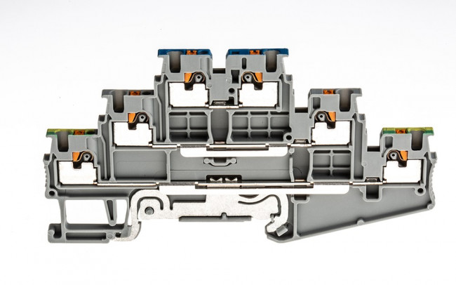 3213755, DIN Rail Terminal Blocks PT 1,5/S-PE/L/N 3213755, DIN Rail Terminal Blocks PT 1,5/S-PE/L/N