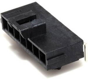 172310-1307, Headers &amp; Wire Housings ULTRAFIT 3.5MM 7CKT HDR R/A SGL BLK 30AU