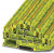 3210525, PT 2.5-3PE Series Green/Yellow Multi Level Terminal Block, 0.14 4mm², Triple-Level, Push In