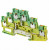 3210525, PT 2.5-3PE Series Green/Yellow Multi Level Terminal Block, 0.14 4mm², Triple-Level, Push In