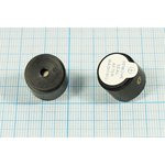 Зуммер магнитоэлектрический с генератором, размер 16x14, напряжение 1.5В, частота 2.3кГц, контакты 2