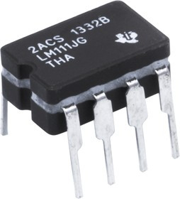 LM111JG, IC: компаратор; универсальный; Cmp: 1; 115нс; 3,5?30В; THT; DIP8